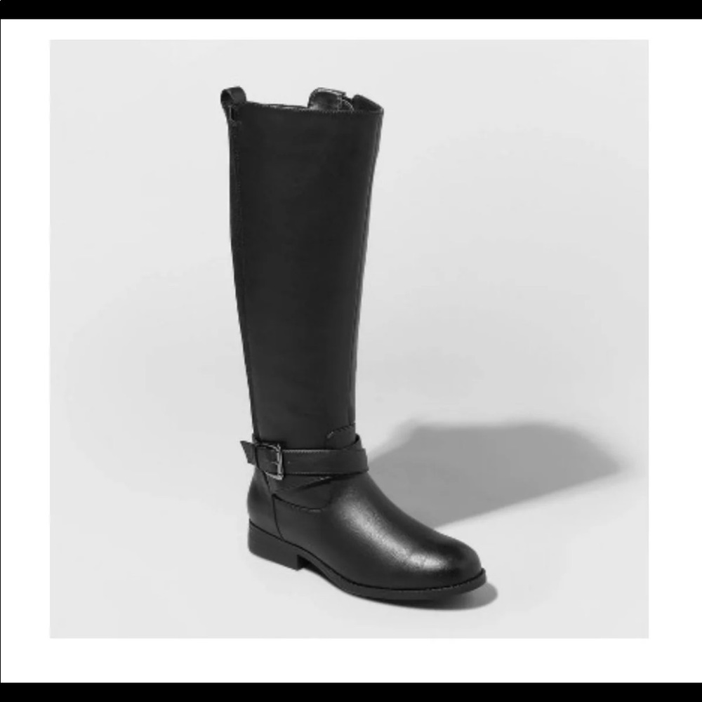 NWOT Buckled Riding Boots Size 6